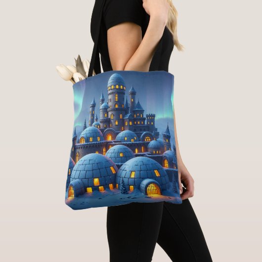 Tote Bag Castle of Winter Hearth (De près)