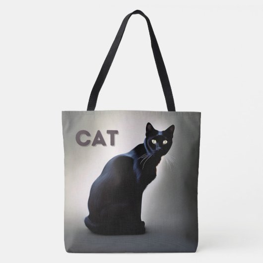 Tote Bag cat (Devant)