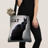 Tote Bag cat (De près)