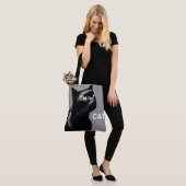 Tote Bag cat (Sur le modèle)