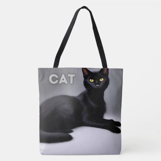 Tote Bag cat (Voorkant)