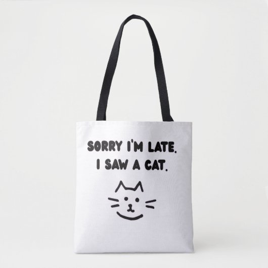 Tote Bag cat (Devant)