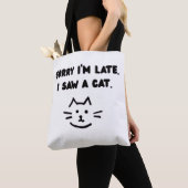 Tote Bag cat (De près)