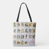 Tote Bag Cat Alphabet, Louis Wain (Dos)