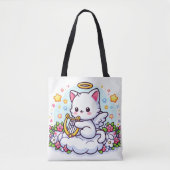 Tote Bag Cat Angel (Devant)