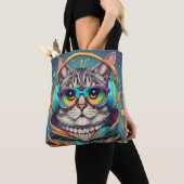 Tote Bag -Cat bag for shopping (De près)