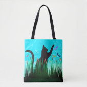 Tote Bag Cat & Dragons  (Devant)