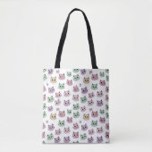 Tote Bag Cat Face Collection (Devant)