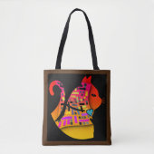 Tote Bag CAT FANCY Nouveauté (Devant)