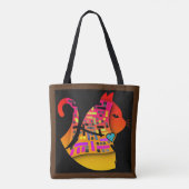 Tote Bag CAT FANCY Nouveauté (Dos)
