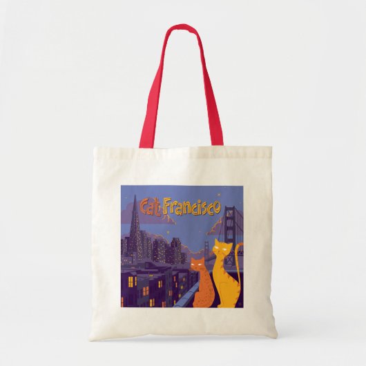 Tote Bag Cat Francisco (Devant)