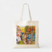 Tote Bag Cat Garden Party (Dos)