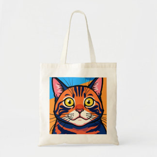 Tote Bag Cat, Mackerel, Domestic cat