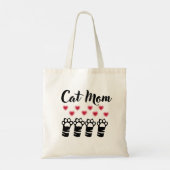 Tote Bag Cat Mom Paw (Dos)