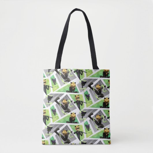 Tote Bag Cat Noir & Motif Plagg (Devant)