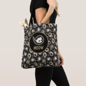 Tote Bag Cat Paisley (De près)