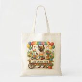 Tote Bag Cat Pride Paws Pride d'inspiration chat LGBTQ (Devant)