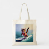 Tote Bag Cat Surf (Dos)