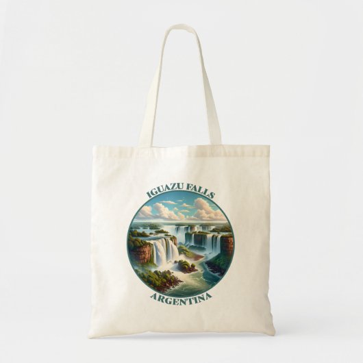 Tote Bag Cataractes d'Iguazu Argentine (Devant)