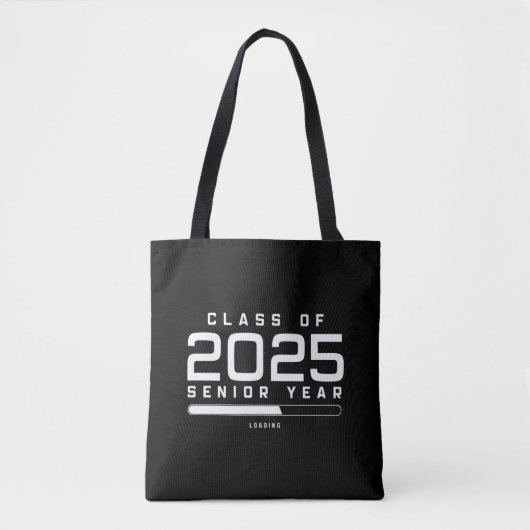 Tote Bag Catégorie 2025 Année supérieure Chargement Senior  (Devant)