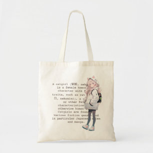 Tote Bag Catgirl