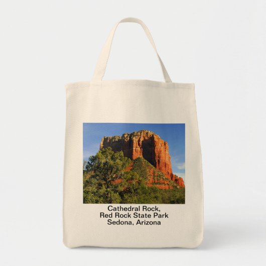 Tote Bag Cathedral Rock Red Rock State Park Sedona Arizona (Devant)