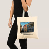 Tote Bag Cathédrale de Duomo de Florence avec la citation (Devant (produit))