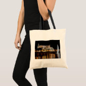 Tote Bag Cathédrale de Palma de Majorque la nuit - Espagne (Devant (produit))