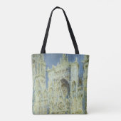 Tote Bag Cathédrale de Rouen Façade Ouest Lumière du soleil (Dos)