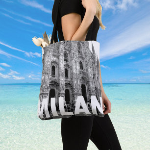 Tote Bag Cathédrale du Duomo de Milan, Lombardie sur un