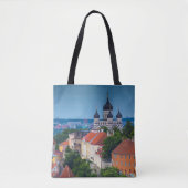 Tote Bag Cathédrale et Cityscape| Estonie (Devant)