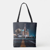 Tote Bag Cathédrale Saint-Basil et Hosico (Dos)