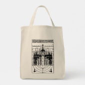 Tote Bag Cathédrale vitruvienne de Milan 1521 (Dos)