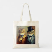 Tote Bag Cats As Holmes et Watson (Dos)