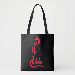 Tote Bag Catwoman Selina Kyle Chat Silhouette
