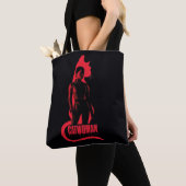 Tote Bag Catwoman Selina Kyle Chat Silhouette (De près)