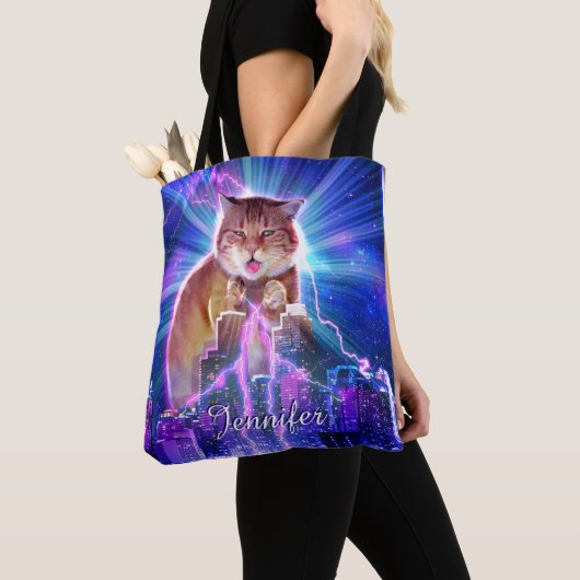 Tote Bag Catzilla (De près)