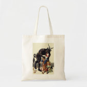 Tote Bag cauchemar noël krampus (Devant)