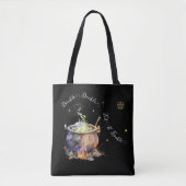 Tote Bag Cauldron de sorcière (Devant)