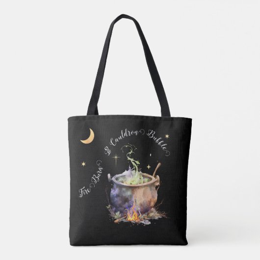 Tote Bag Cauldron de sorcière (Dos)
