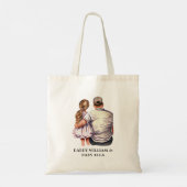 Tote Bag Caution père et fille (13) (Dos)
