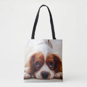 Tote Bag Cavalier King Charles Spaniel (Devant)