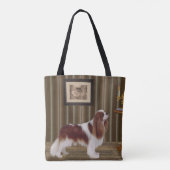 Tote Bag Cavalier King Charles Spaniel Chien Art (Dos)