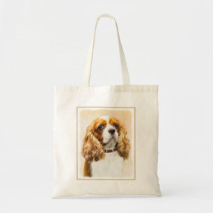 Tote Bag Cavalier King Charles Spaniel Peinture originale