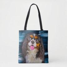 Cavalier King Charles Spaniel Peinture Portrait