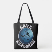 Tote Bag Cave Explorer Caver Caving Speleology Speluning (Dos)