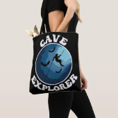 Tote Bag Cave Explorer Caver Caving Speleology Speluning (De près)