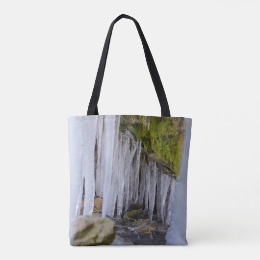 Tote Bag Cave Icicles (Dos)