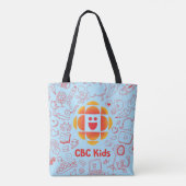 Tote Bag CBC Kids Doodle Shoulder Fourre-tout (Dos)