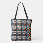Tote Bag CBC Party Lines Shoulder Fourre-tout (Dos)